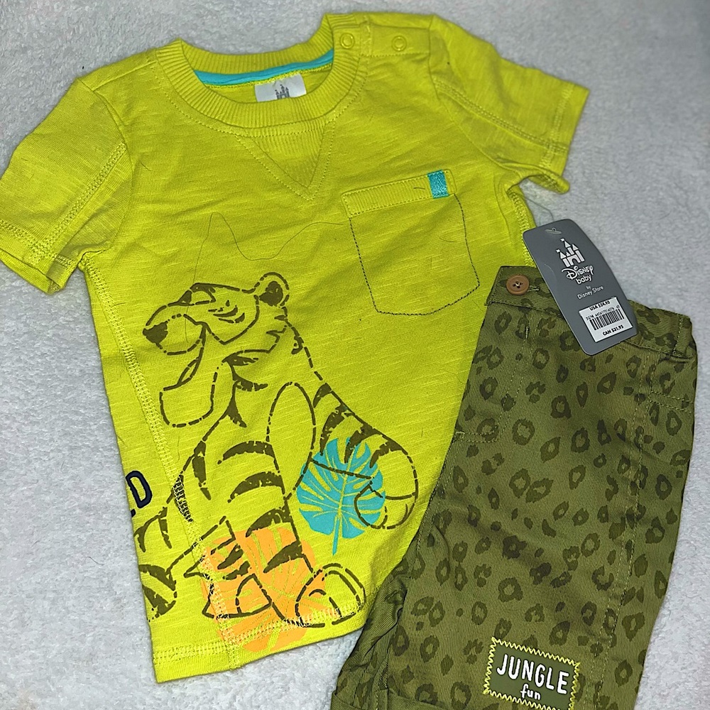 Disney Baby “Jungle Fun” Lion King Outfit NWT
